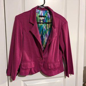 Blazer Size Large in Purple